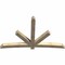 Ekena Millwork Alberta Rough Sawn Timber Gable Bracket, Douglas Fir, 108"W x 68"H x 6"D x 6"F, 15/12 Pitch GBW108X68X0606ALB00RDF - alternate 3